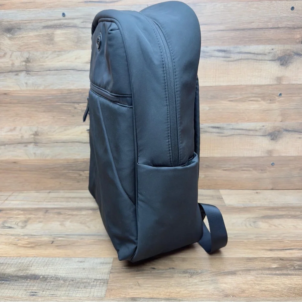 Joan & David Sleek Gray Backpack for Unisex